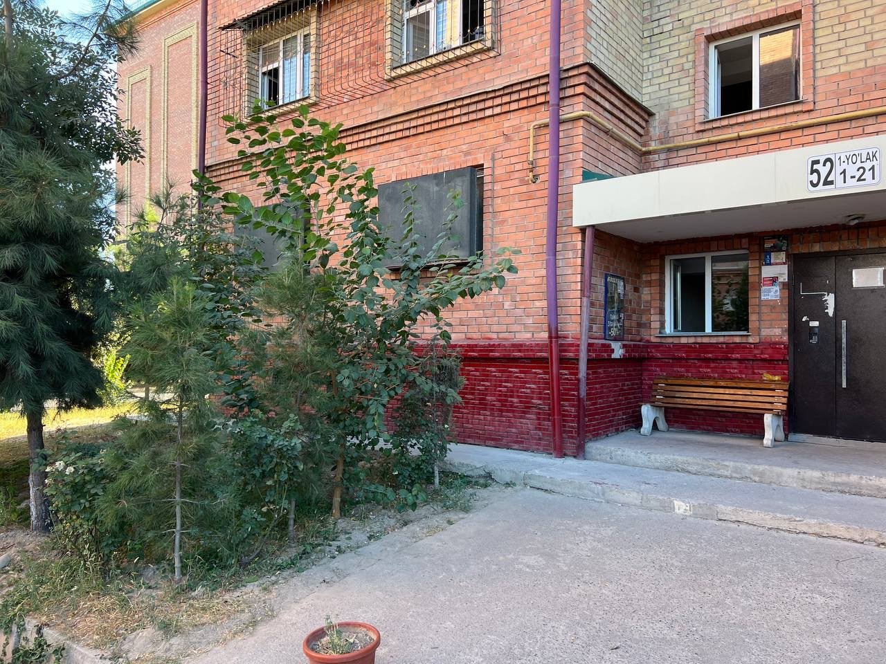 Нежилой можно. Янгихаёт-9. 2-xonali 70m2, 1-etaj. 2х ком. квартира — Фото 1
