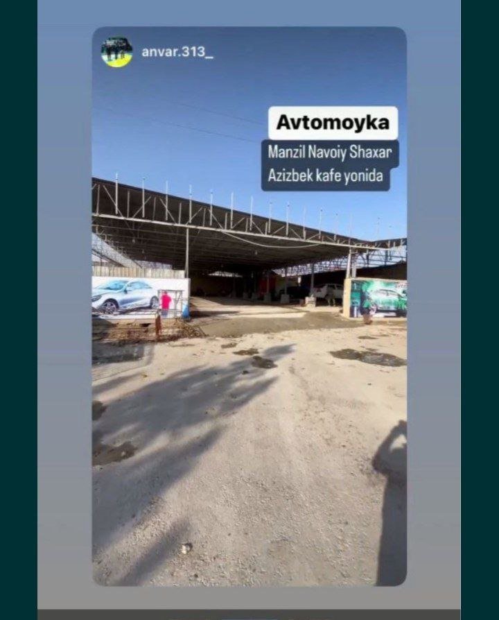 Умид поелкасида мойка сотилади — Rasm 1
